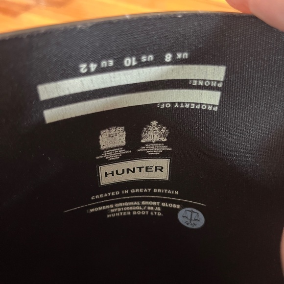 Black Hunter boots - Picture 3 of 3